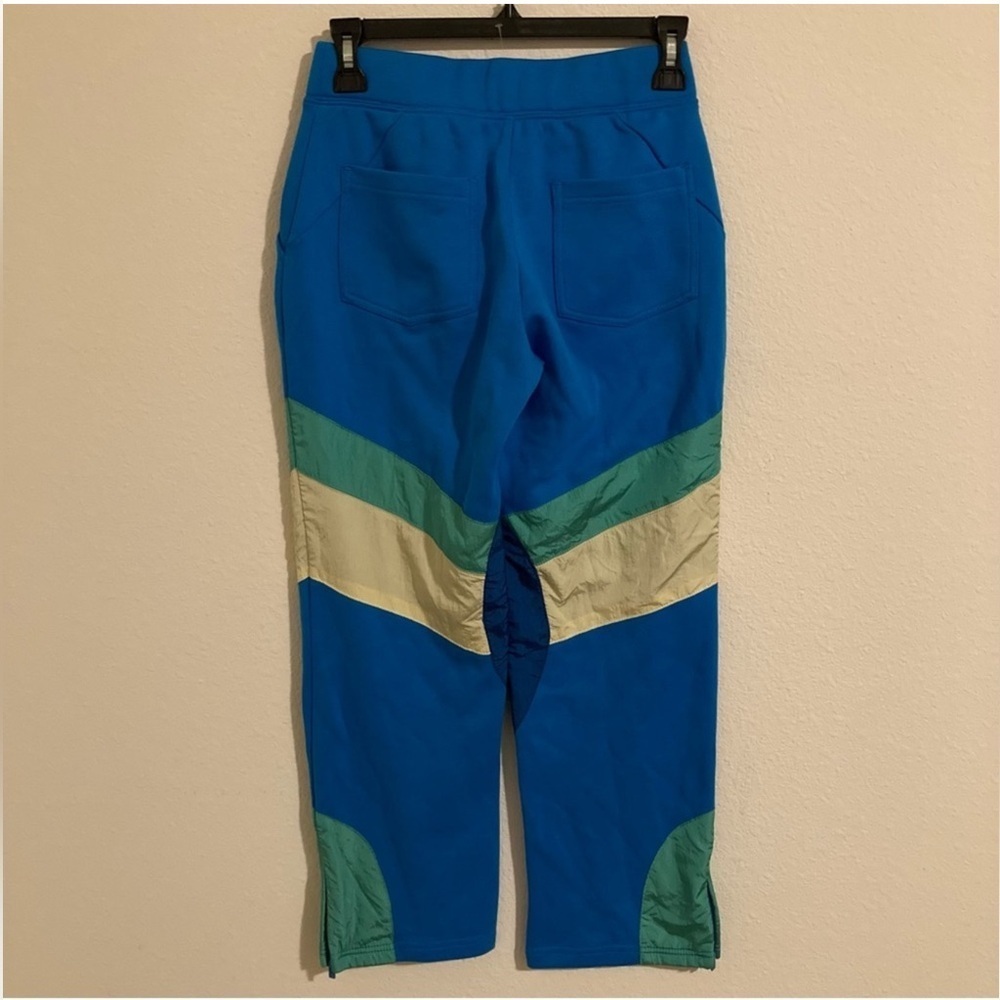 NWOT FREE PEOPLE Flurry Pants XS Blue Pockets Zip Ankles NEW FP MOVEMENT - Picture 4 of 7